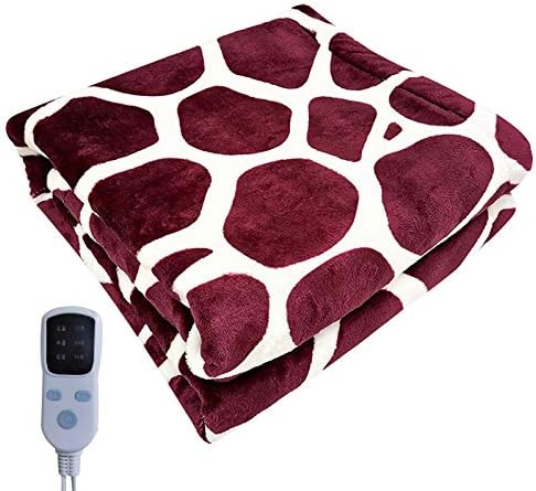 Galeril Electric Throw Blanket - Fast Heating Soft Weighted Warm Blanket with Overheating Protection