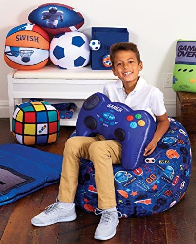 iscream Rubiks Cube Shape 11x11x11 Throw Pillow