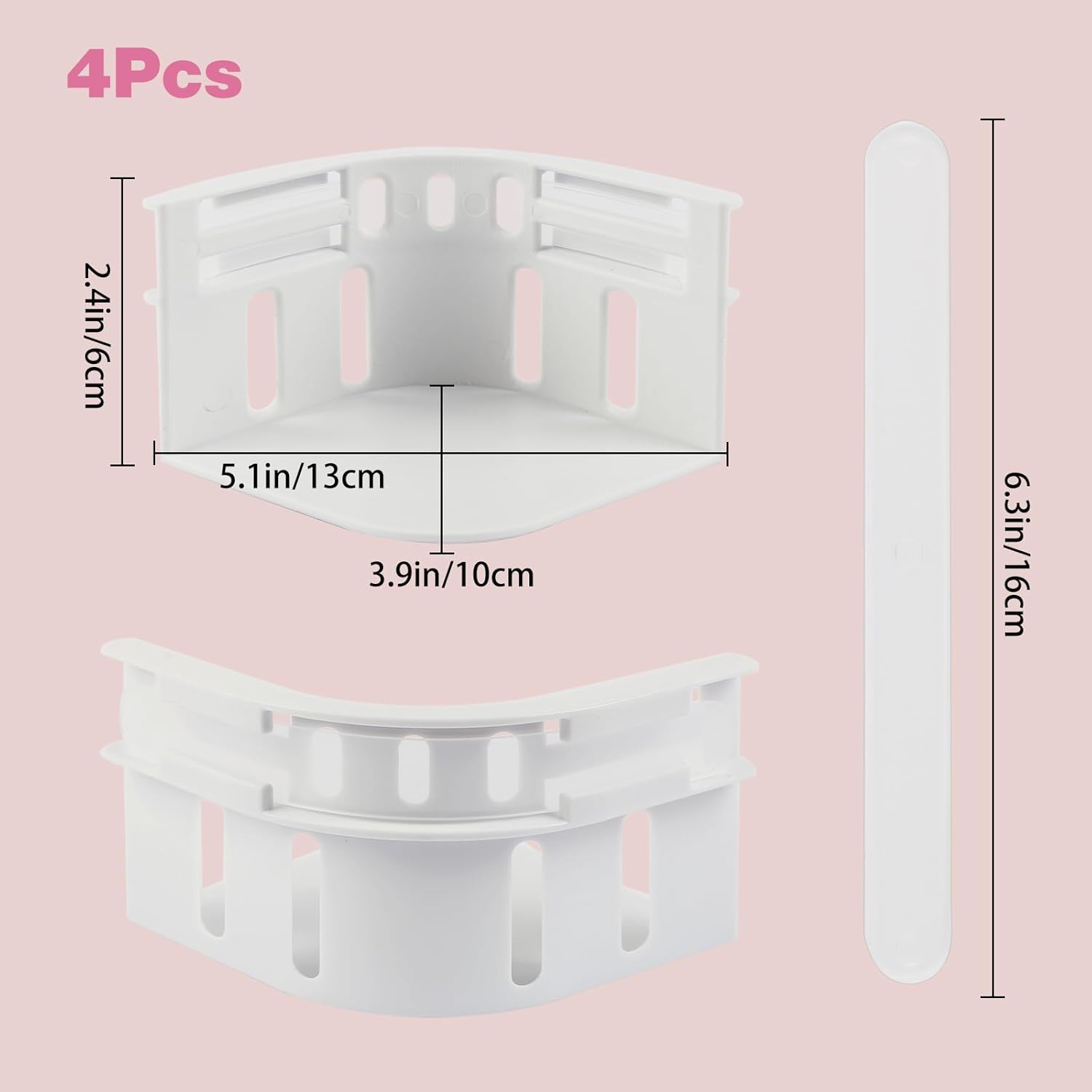 4Pack Heavy Duty Bed Sheet Holder Straps