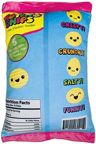 iscream Play with Your Food Potato Chip Fleece Pillow Set