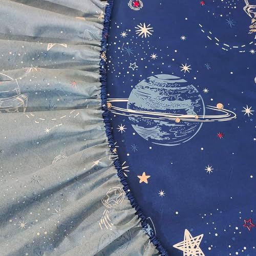 MAG Space Galaxy 3 Pcs Queen Sheet Set