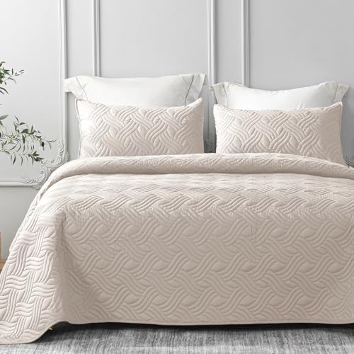 Whale Flotilla Queen Size Quilt Set with 2 Pillow Shams