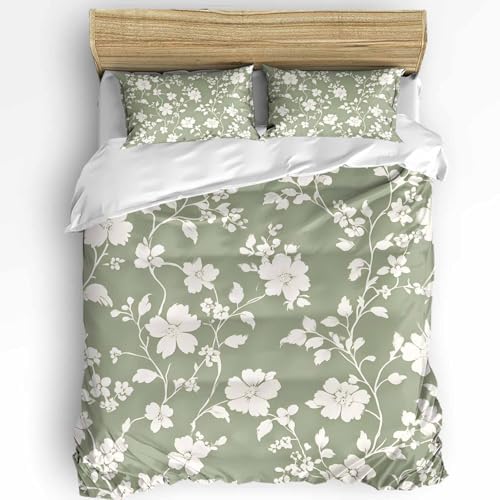 Boanket 3-Piece Queen Duvet Cover Set with Zipper Closure 1