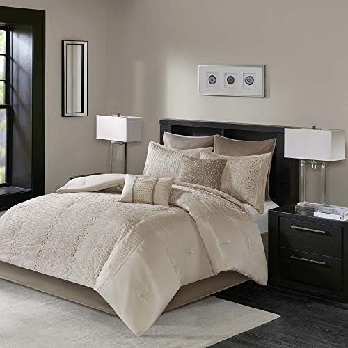 Madison Park Camelia Cozy Comforter Set 8 Piece 1