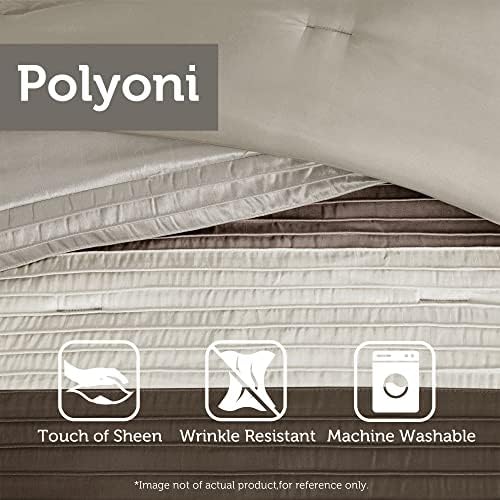 Madison Park Amherst Faux Silk 7-Piece Comforter Set