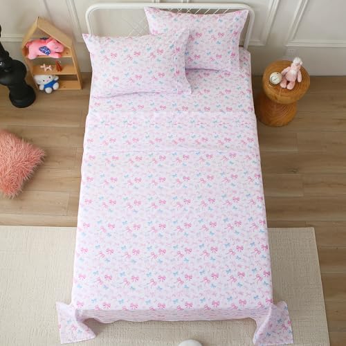 Softan Kids Bowknot Sheet Set 4 Piece