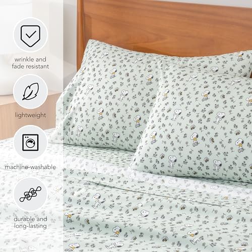 Berkshire Blanket Peanuts Kids Full Sheet Set