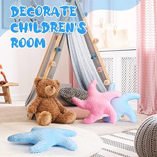 Fumete Starfish Throw Pillow 20 Blue 2 Pcs