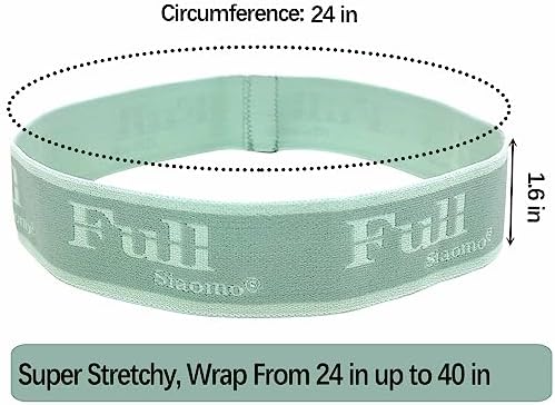 Siaomo Bed Sheet Organizer Bands - 4PCS Green Elastic Straps