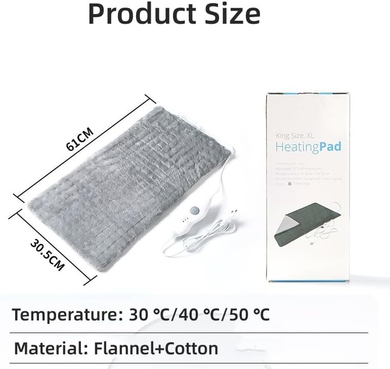 Brrnoo Electric Throw Blanket - Warm and Soft