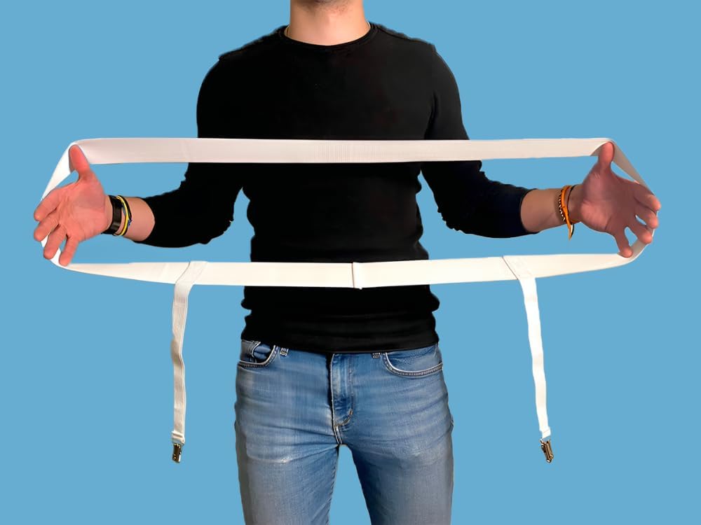 Bedly Straps with Clips - Mattress Topper Sheet Fastener