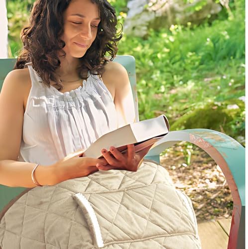 kakina CMSX Heated Throw Blanket with Hand Pocket