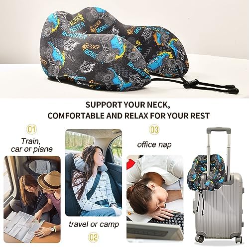 Sletend Travel Neck Pillow with Storage Bag 1