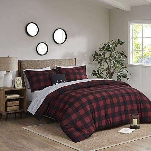 Madison Park Essentials Reversible Comforter Set with 8 Pieces
