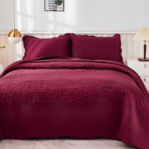 MarCielo 3-Piece 100 Cotton Quilt Set