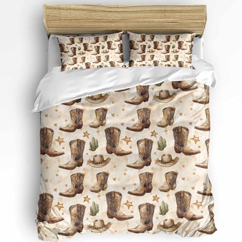 Boanket 3-Piece Queen Duvet Cover Set with Zipper Closure
