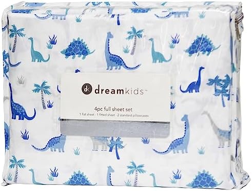 Cute Kids Full Sheet Set with 2 Pillowcases