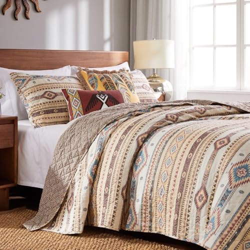 Phoenix Quilt Set 2-Piece Twin XL Tan