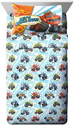 Jay Franco Blaze Toddler Sheet Set - 3 Piece Soft Comforter Set