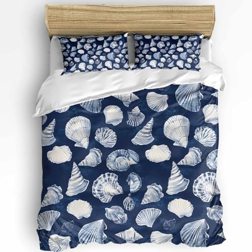 Boanket 3-Piece Queen Bedding Set with Zipper and Pillowcases