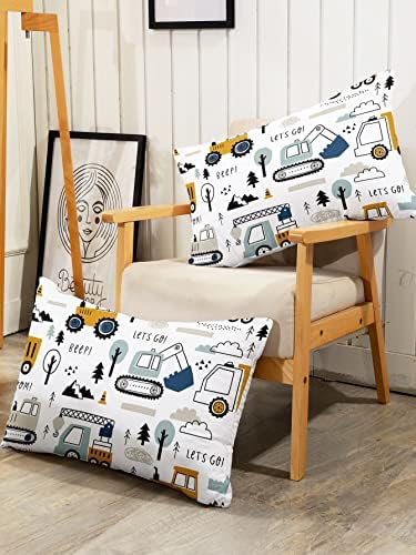 Woodland Construction 4Pcs Kids Bedding Set 1