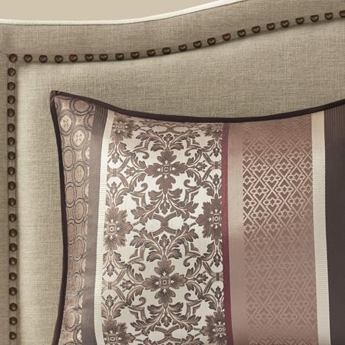 Madison Park Princeton 7-Piece Comforter Set - Red Queen