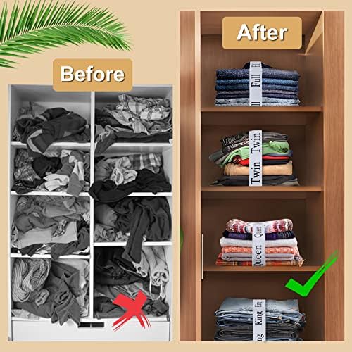 Yesongreat 8-Piece Bed Sheet Organizer Bands