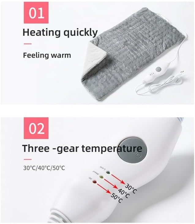 Brrnoo Electric Throw Blanket - Warm and Soft
