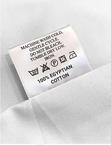 Crown Collection Premium 600-TC Egyptian Cotton Fitted Sheet California King White