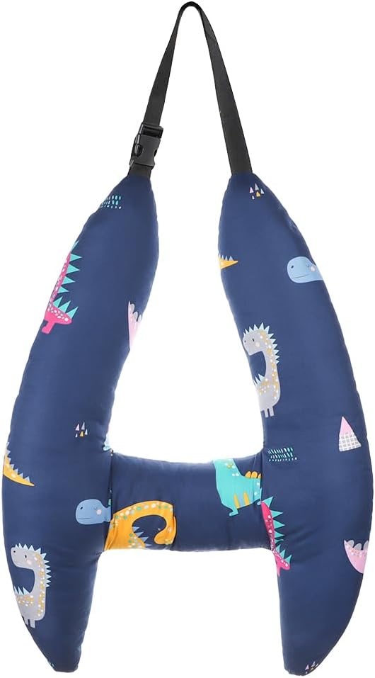 SIQITECHNO Dinosaur Travel Pillow for Kids Adults 1