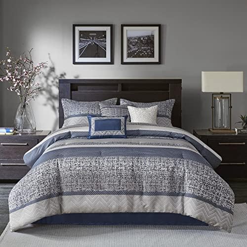 Madison Park Luxury Comforter Set with Decorative Pillows