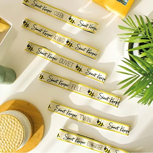 Sheet Keeper USA Made - Queen Size Sheet Bands for Bedding