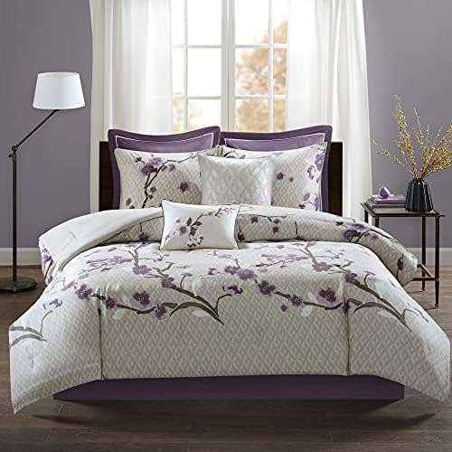 Madison Park Cozy Comforter Set 8 Piece Queen