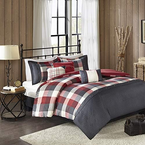 Madison Park Ridge Comforter Set 7 Piece