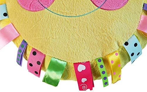 Hello Sunshine 14 Yellow Plush Throw Pillow
