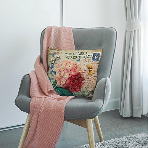 HGOD DESIGNS Ixora Flower Throw Pillow Cover 1