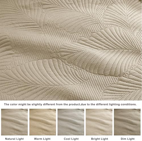 B2EVER King Size Quilt Set with Pillow Shams