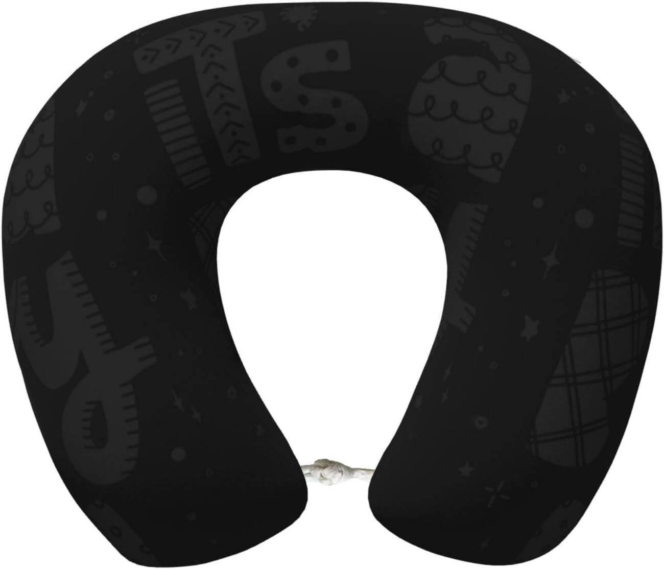 Memory Foam Velvet Travel Neck Pillow for Airplane Car Home Use