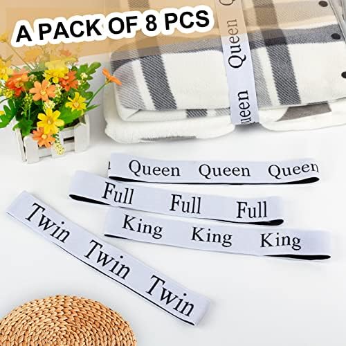 Yesongreat 8-Piece Bed Sheet Organizer Bands