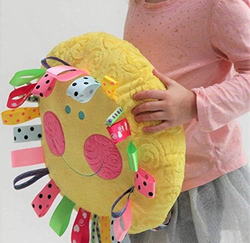 Hello Sunshine 14 Yellow Plush Throw Pillow