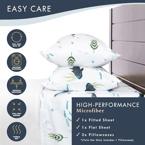 Where The Polka Dots Roam Nautical Ocean Queen Bedding Set