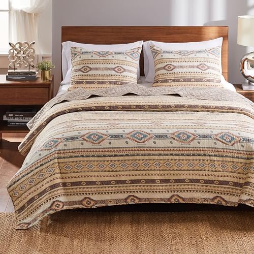 Phoenix Quilt Set 2-Piece Twin XL Tan