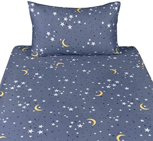 Scientific Sleep Starry Night Sheet Set for Kids