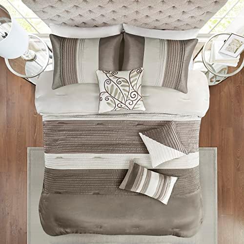 Madison Park Amherst Faux Silk 7-Piece Comforter Set