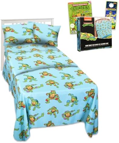 Teenage Mutant Ninja Turtles Sheet Set Twin Bed