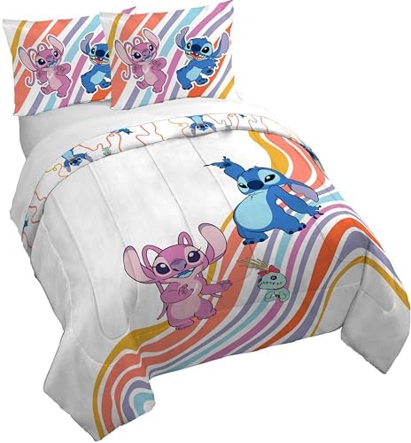 Jay Franco Duvet Cover Set Disney Lilo and Stitch Full Size