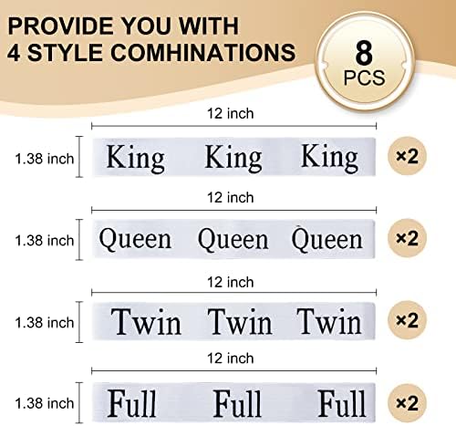 Yesongreat 8-Piece Bed Sheet Organizer Bands