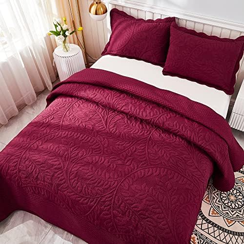 MarCielo 3-Piece 100 Cotton Quilt Set