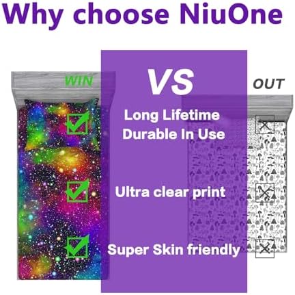 NiuOne Galaxy Rainbow Space Sheet Set Twin 2PCS with Pillowcase