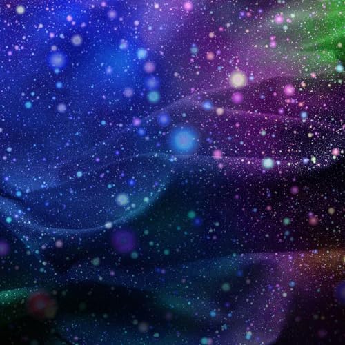 NiuOne Galaxy Rainbow Space Sheet Set Twin 2PCS with Pillowcase